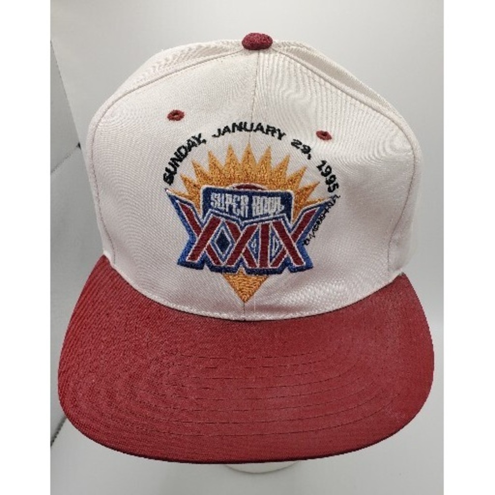 Vintage 1995‎ Super Bowl XXIX Snapback Hat AJD